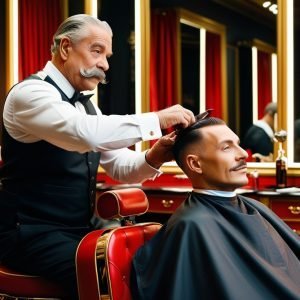 Snip Snob Barber w/ Client 1